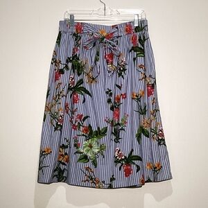 Just for You Women's A-Line Floral Skirt